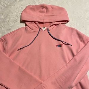 ♥️ pink vans cropped hoodie